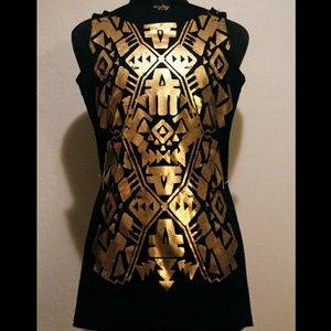 Golden Goddess Party Dress